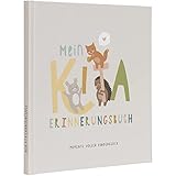 Odernichtoderdoch Kita-Erinnerungsbuch - Erinnerungsalbum für Kindergarten-Kinder - beige - Hardcover, 64 Seiten - 18 x 21 cm