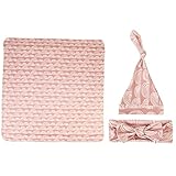 IWOWHERO 1 Satz Stretchwickel Windeln für Neugeborene Baumwoll-Musselin babygeschenke zur Geburt Geschenke für Baby Geburt Wickelmütze für Babys Baby-Wickel-Foto-Requisite Anti-Schreck Hut
