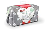 NUK Babypflege Welcome Set | perfekte Erstausstattung für Neugeborene | 7 NUK Produkte in einer schönen Tasche | 7 Stück