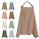 Stilltuch,Musselin-Stillbezug für Babys,2024 Stilltuch für Unterwegs,Stillschal für Unterwegs, Nursing Cover, Stillen, Breastfeeding Cover, Stillschal für Baby Mutter (B)