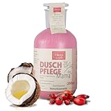 Eltern - Mama Duschpflege - Bio Duschgel mit Hagebuttenextrakten und Bio-Ölen - Allergikerfreundlich und Vegan - Luxuriöses Geschenkset Mama - Wellness Paket, Pflegeset Damen