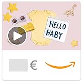 Digitaler Amazon.de Gutschein mit Animation (Hallo Baby)
