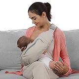 HUIMO Stillkissen, Baby Krankenschwester Kissen zum Stillen, Ergonomisches Fütterungskissen für Babys für Mütter, 4-in-1-Weg tragbare Tragetasche zum Gehen Einkaufen Reisen