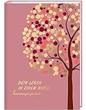 DEIN LEBEN IN EINEM BUCH (rosé): Erinnerungsbuch für die Kindheit, Wunderschönes Baby Geschenk für Mädchen zur Geburt PAPERISH®