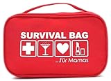 HAPPY DIKDIK Survival Bag für Mamas - Babyparty Geschenk zur Geburt - für personalisierte Geschenke zur Geburt & Geschenke für Mama - Geschenke Geburt Mädchen & Junge - Geschenkidee für Schwangere
