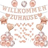 Willkommen Zurück Deko, Willkommen Zuhause Baby Welcome Home Baby Girl für Einweihungsparty Zuhause Geburt Fest Dekorations
