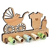 Geburtstag Geldgeschenk Holz, Geldgeschenke Baby Taufen, Taufen Geldgeschenk, Taufen Geldgeschenk Geld Geschenk Holz Deko für Freunde, Familie