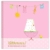Geschenkbuch mit Kuvert - Willkommen! (rosa): Der kleine Glückwunsch zur Geburt -