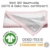 Babydecke aus 100% Bio Baumwolle in rosa für Mädchen von MINKY MOOH® - Die Strickdecke ist ideal als Schmusedecke oder Kuscheldecke - das #1 Neugeborenen Geschenk zur Geburt - 2