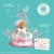 Windeltorte in Rosa mit Pony-Spieluhr von Homery, perfekt als Geschenk für Mädchen zur Baby-Party oder Geburt – Handmade fair hergestellt - 6