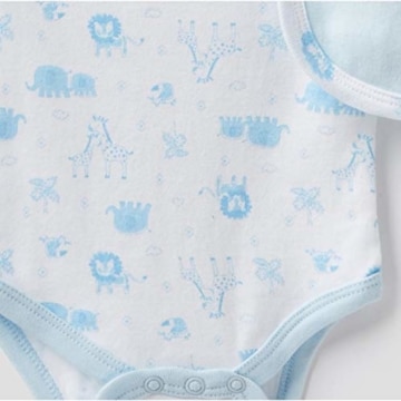 Baby Gift Set - Blue Hamper Full of Baby Products in Baby Boy Keepsake Box - 5