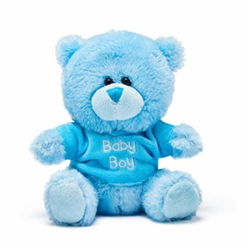 Baby Gift Set - Blue Hamper Full of Baby Products in Baby Boy Keepsake Box - 6