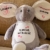 Elefant Baby-Geschenk Kuscheltier Geschenkidee zur Geburt & Taufe personalisiert mit Namen Geburtsdaten Taufspruch - 6