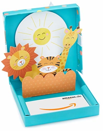 Amazon.de Geschenkkarte in Geschenkbox (Willkommen Baby) - 1