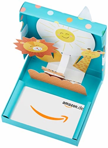 Amazon.de Geschenkkarte in Geschenkbox (Willkommen Baby) - 5