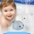Badewannenspielzeug Kleiner Wal Badespielzeug Baby Wasserspielzeug Wasserdusche Spielzeug Super Geschenk für Kinder (B) - 7
