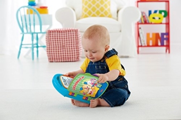 Fisher-Price CDH40 - Lernspaß Liederbuch Baby Spielzeug zum Lernen von Buchstaben, Zahlen und Formen, Spielzeug ab 6 Monaten, deutschsprachig - 7