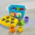 Fisher-Price FFC84 - Babys Erste Bausteine Baby Spielzeug Formensortierspiel mit Spielwürfeln und Eimer zum Verstauen ab 6 Monaten - 3