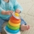 Fisher-Price GKD51 - Farbring Pyramide, klassisches Stapelspielzeug mit Ringen für Babys und Kleinkinder ab 6 Monaten - 7