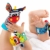 Hmjunboys Baby Rasseln Spielzeug Handgelenk Und Socken, Plüschtiere Entwicklungs-Spielzeug für Neugeborene, Mädchen und Jungen, Baby Geschenk Mehrfarbig (2 Hände Rasseln + 2 Socken Rasseln) - 6