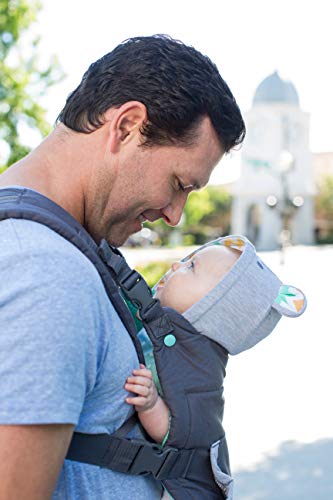 Infantino Cuddle Up Babytrage – Ergonomische Babytrage mit Teddy-Kapuze und verstellbaren Schultergurten – Für Säuglinge und Kleinkinder von 5,4-18 kg - 12