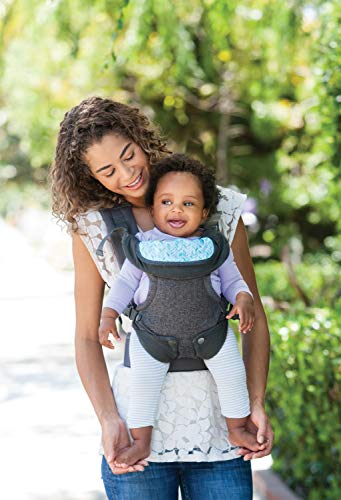 Infantino Flip Advanced 4-in-1 Babytrage – Ergonomische Babytrage mit 4 Tragepositionen – Für Säuglinge und Kleinkinder von 3,6-14,5 kg - 8