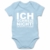 Shirtracer Sprüche Baby - Ich Schreie Nicht, ich bestelle Essen! - 3/6 Monate - Babyblau - Baby Strampler lustig - BZ10 - Baby Body Kurzarm für Jungen und Mädchen - 1