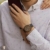 Benutzerdefinierte Vatertagsuhr mit Foto Herren Ebenholz Foto Uhr Bandname Gravierte Armbanduhr mit Bild Personalisierte Vatertagsfoto Geschenk für Vater Ehemann(Schwarz-Männer 45mm) - 5