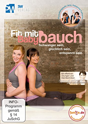 Die große Mami-Fitness-Box - Fit in der Schwangerschaft & nach der Geburt ++ (3 DVDs: Fit mit Babybauch, Meine Rückbildungsgymnastik & Pilates mit Baby) ++ Das perfekte Geschenk ++ - 5