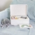 LAUBLUST Erinnerungsbox Baby Personalisiert - Dschungel - Geschenk zur Geburt | M - ca. 30x20x14cm, Holzkiste Weiß FSC® - 7
