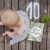 Meilensteinkarten Baby (26 Stück mit Box) Junge & Mädchen - Meilenstein Karten - Milestone Cards Geschenk zur Geburt - Geschenke Schwangerschaft & Babyparty - Fotokarten Babykarten - Eucalyptus - 4