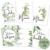Meilensteinkarten Baby (26 Stück mit Box) Junge & Mädchen - Meilenstein Karten - Milestone Cards Geschenk zur Geburt - Geschenke Schwangerschaft & Babyparty - Fotokarten Babykarten - Eucalyptus - 7